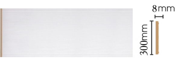 Декоративная панель Decomaster B30-118 (298х9х2400мм)