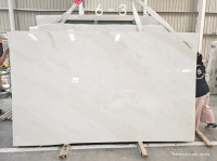 Слэб из Мрамора "Milano White", полирован, толщина 2,0 см