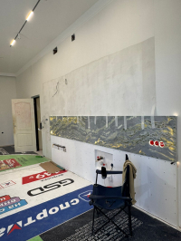 ФАРТУК ИЗ ОНИКСА ONICE HIMALAYAN BLUE