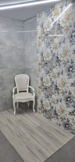 FLOVERS WHITE (HG - POLISHED) 120x60 cm