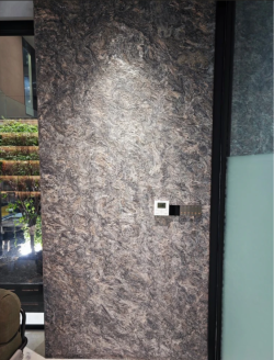 Слэб из Гранита "Metallicus", кожа, толщина 1,8 см