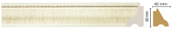 Цветной напольный плинтус Decomaster 175-6 (60х42х2900)