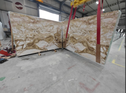 Слэб из Мрамора "Breccia Lava", полированный, толщина 2 см