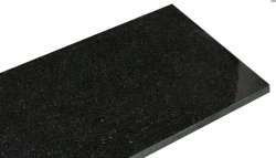 Плитка из Гранита "Absolute Black" полированная, толщина 1,8 см, 60х30 см