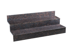 Ступень из Гранита Tan Brown, термообработан 1500х350х30 шт.